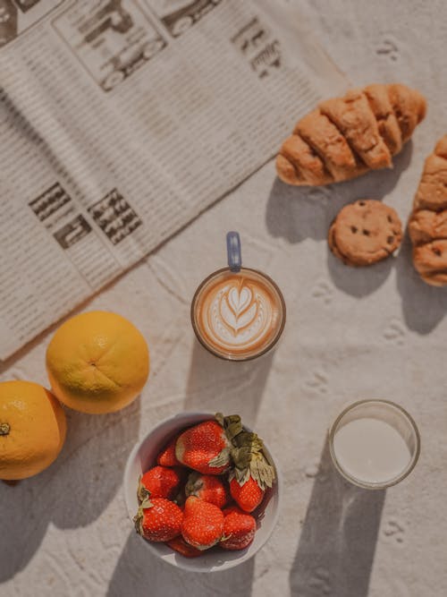 A Delicious and Healthy Food on a White Surface