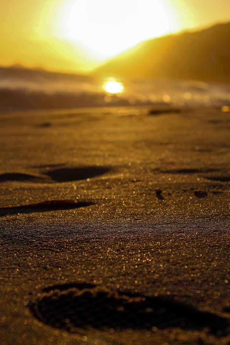 Beach At Sunset