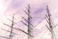 Galleon Ship Photo Under the Cloudy Sky