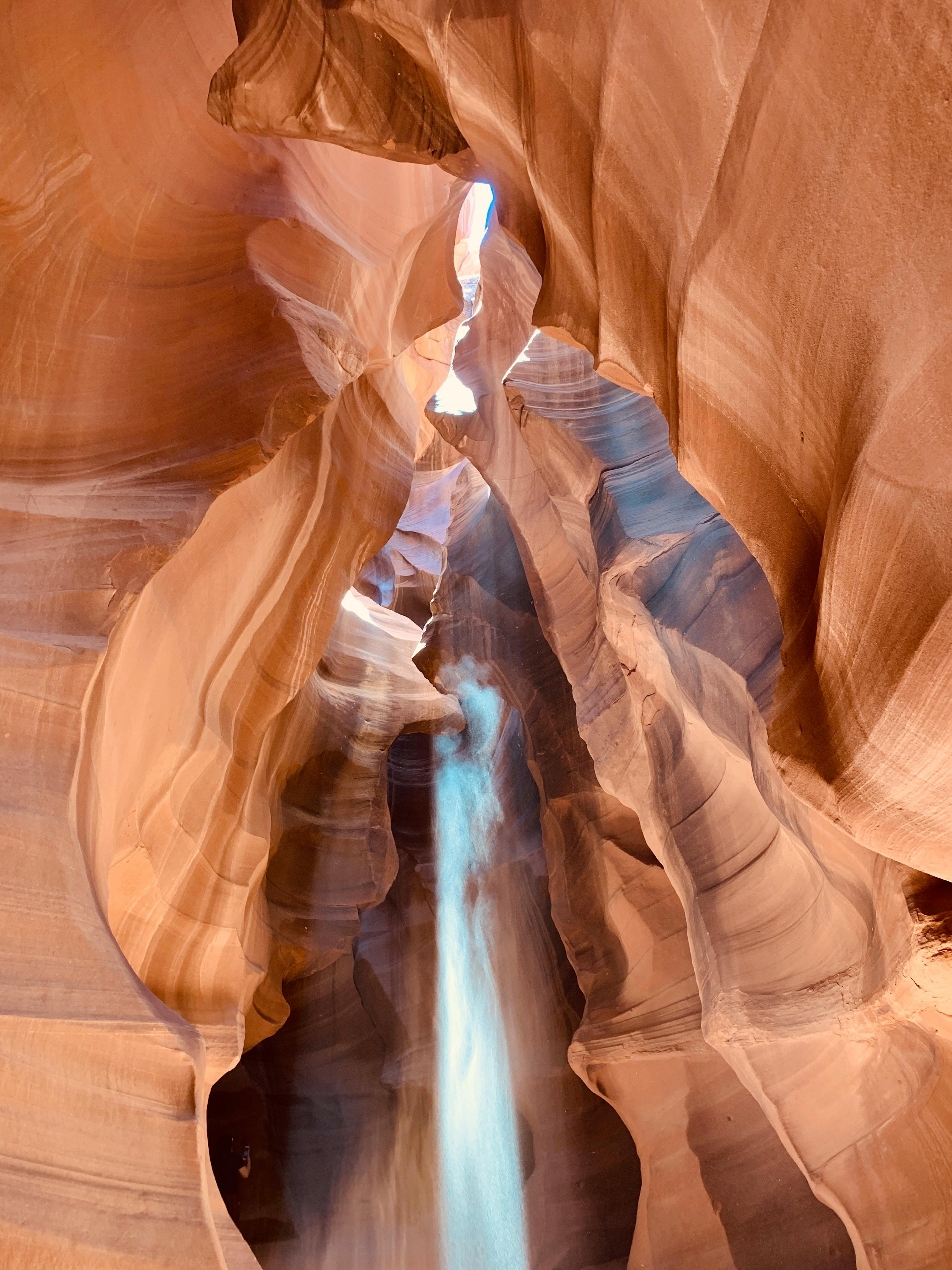 brown natural rock formation