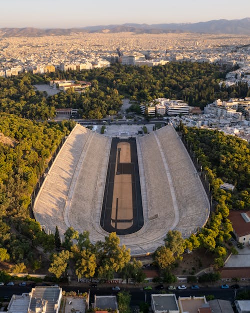 Free Ancient Greek Stadium Stock Photo