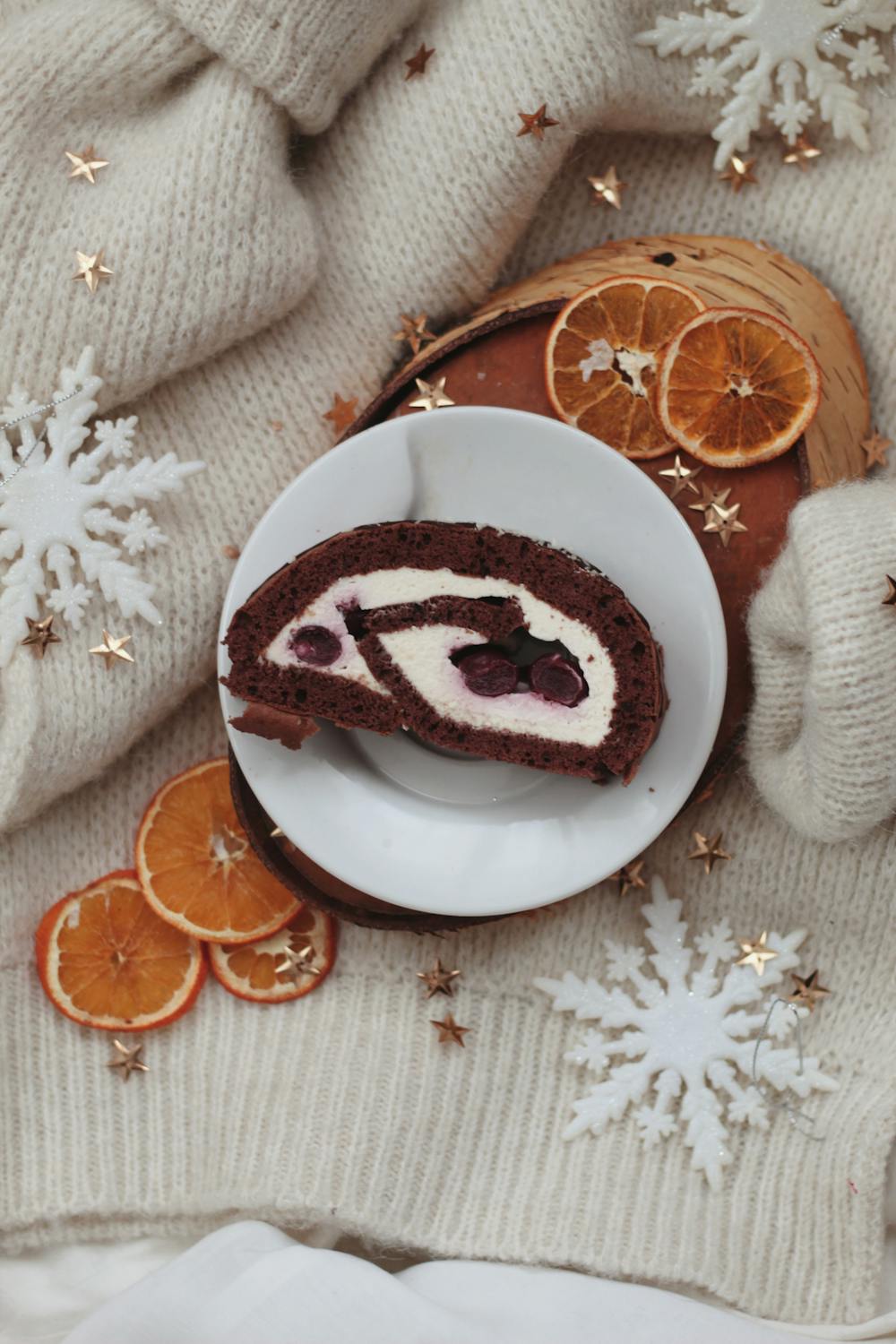 Winter Wonderland Chocolate Sweater Cake