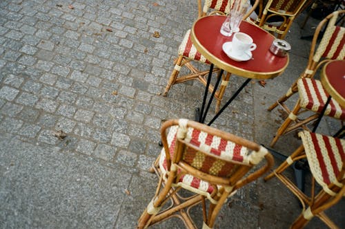 Foto stok gratis kafe luar ruangan, kopi, Paris
