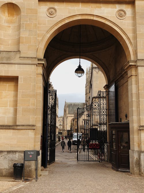 the Gate in University Park in Oxford England