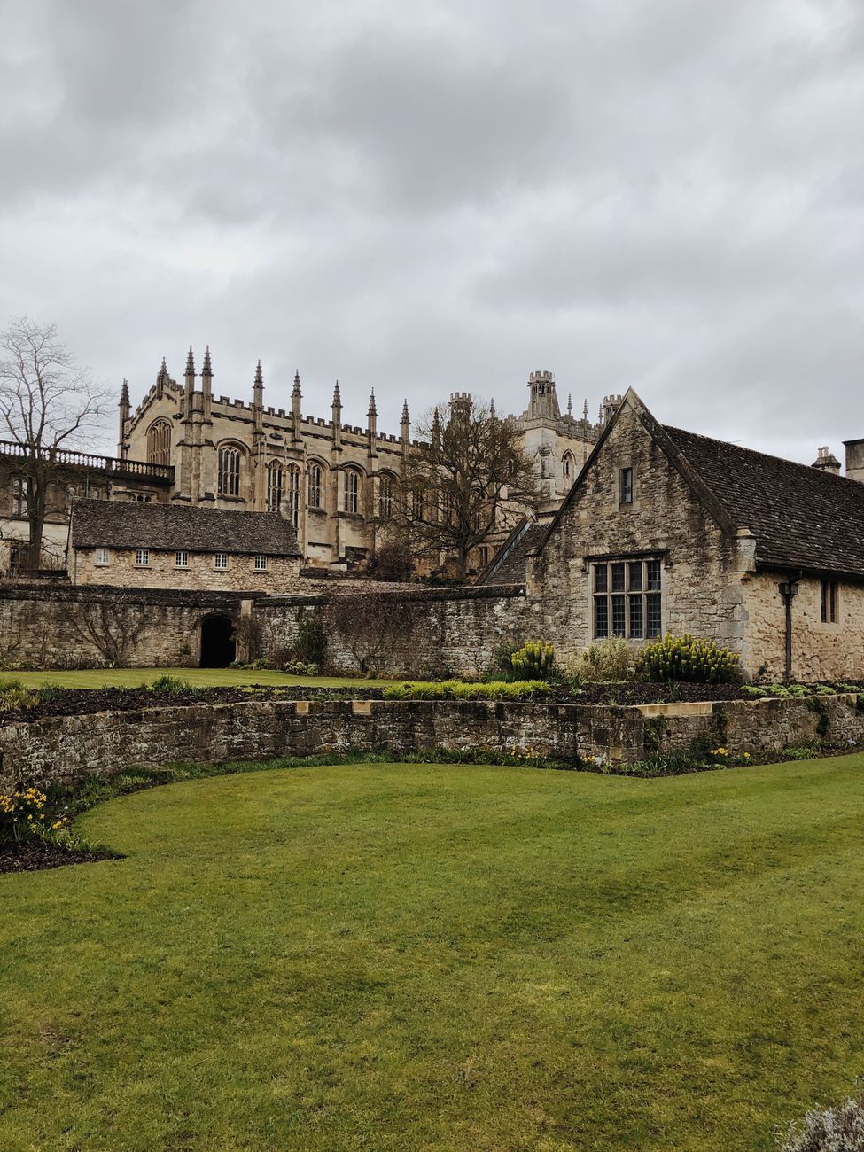 Vista do campus da University of Oxford