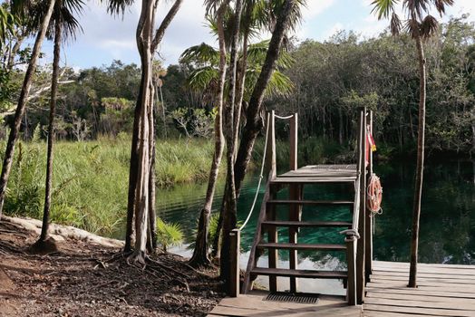 Lifeguard Tower by the Lake