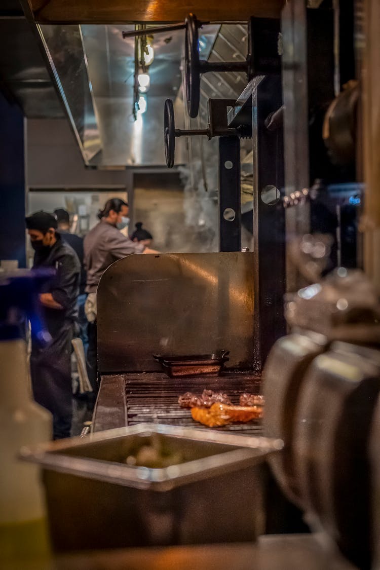 Fast Food Restaurant Kitchen