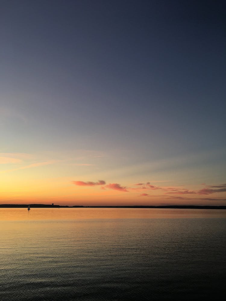 Sea And Sky At Sunset