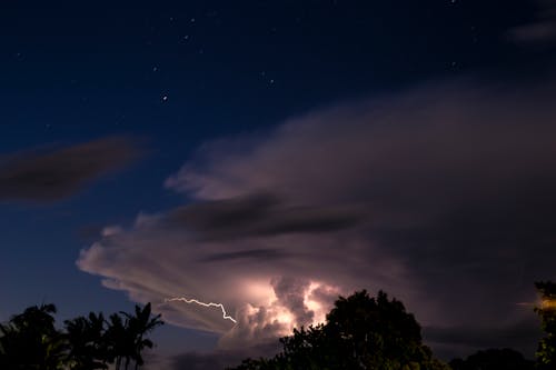 Photos gratuites de célébrités, ciel nocturne, éclair