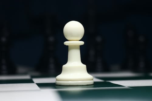 White Chess Pawn