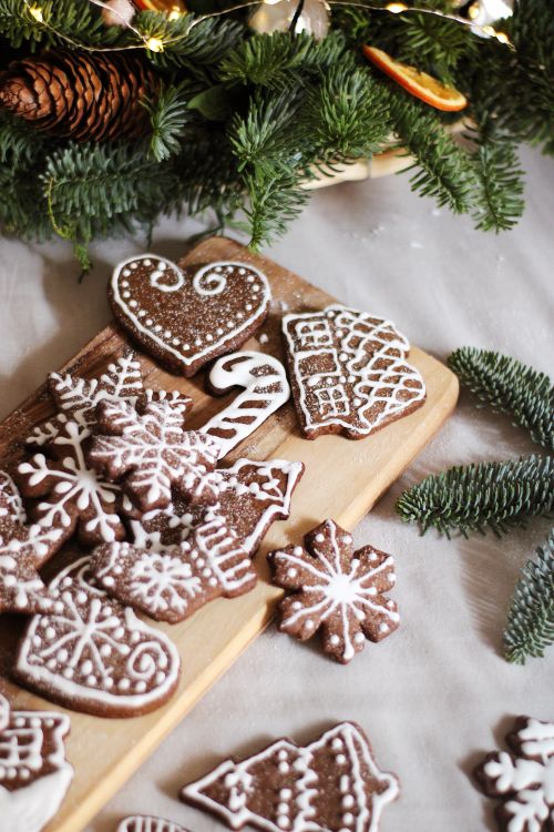 Christmas invitation Gingerbread
