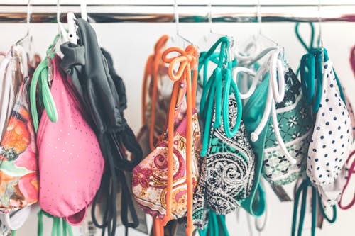 Free Assorted-color String Bikini Top Stock Photo