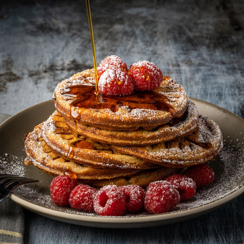 Indian-Spiced Chickpea Flour Pancakes (Chilla) with Cilantro