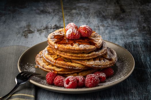 Kellogg's Eggo Waffles Brown Sugar Cinnamon Thick & Fluffy 11.6oz