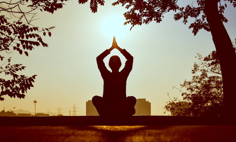 Meditation retreat in nature