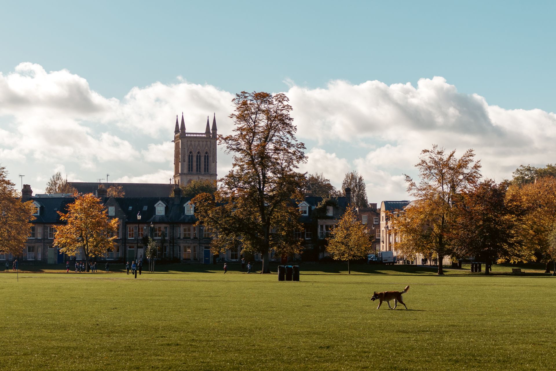 Cambridge University in Autumn