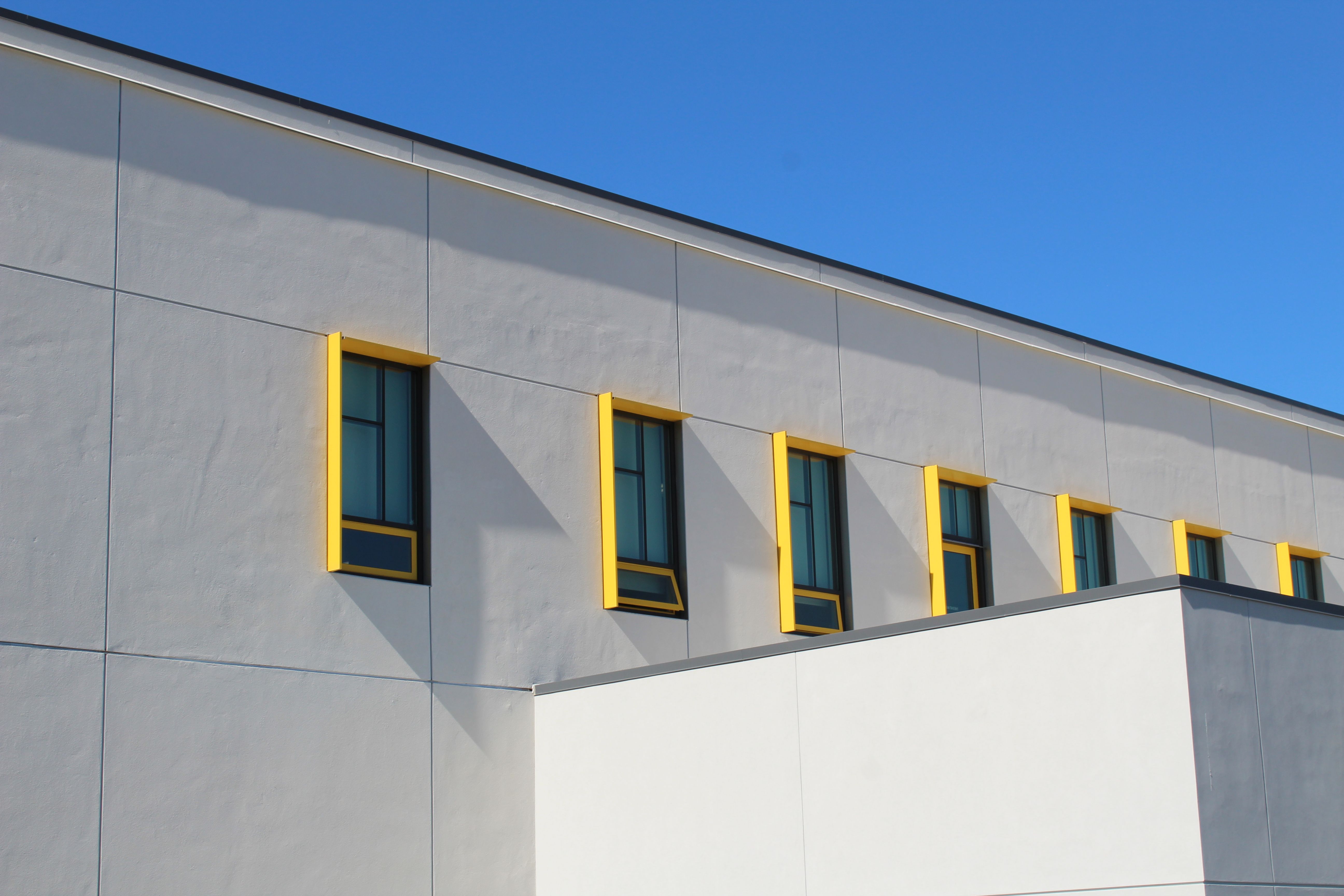 Modern Building with Small Windows · Free Stock Photo