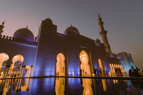 Δωρεάν στοκ φωτογραφιών με απόγευμα, ισλαμική αρχιτεκτονική, καθαρός ουρανός Φωτογραφία από στοκ φωτογραφιών