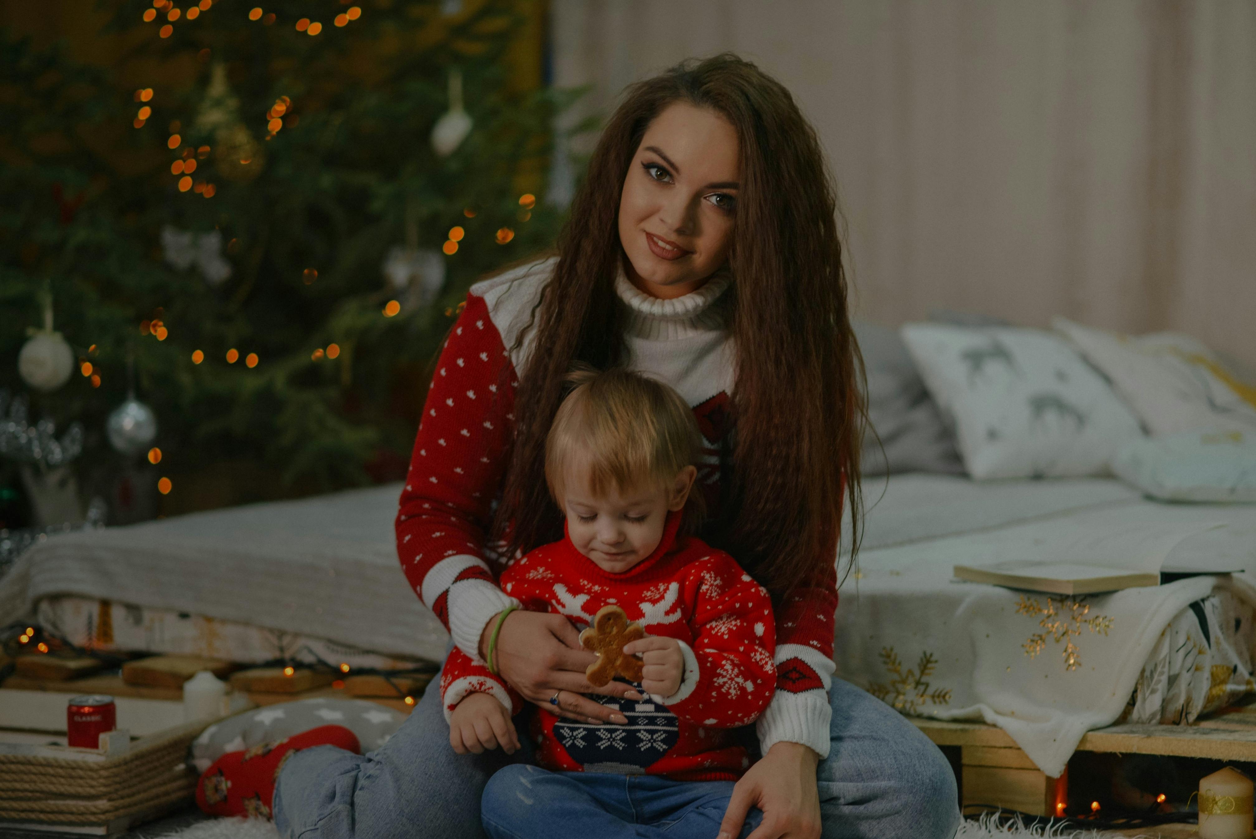 Mother daughter ugly clearance christmas sweaters