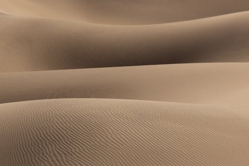 Free Sand Dunes on a Desert Stock Photo