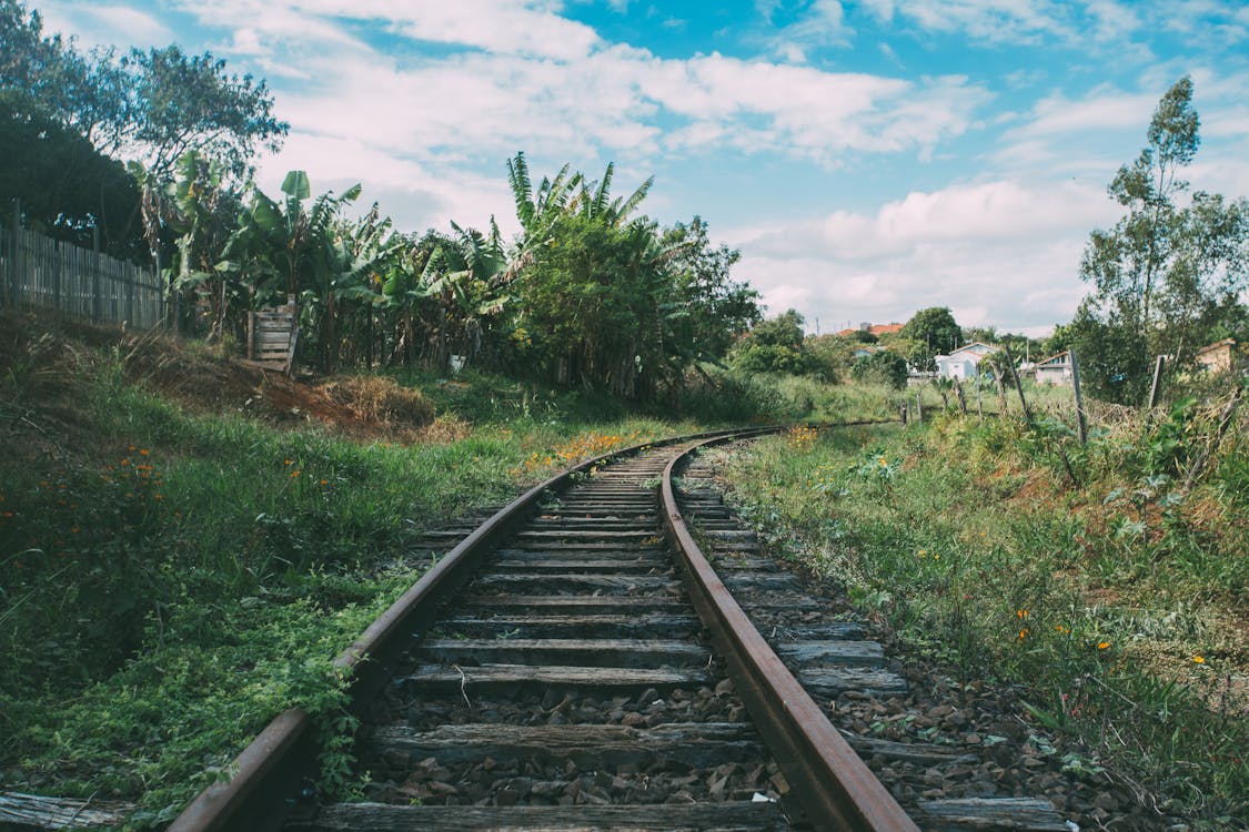 Free Train Rail Stock Photo