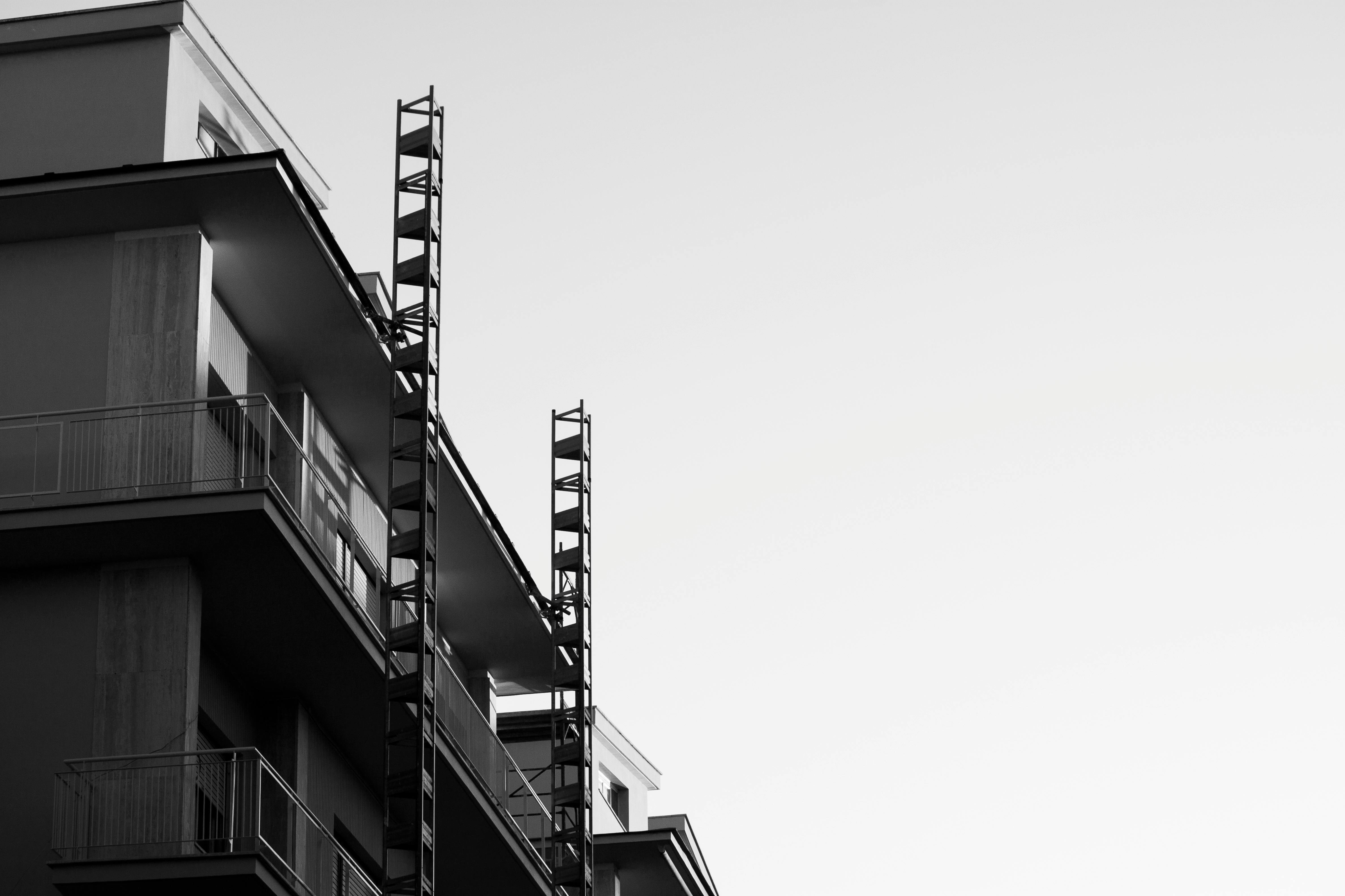 grátis Foto profissional grátis de aço, alojamento, andaime Foto profissional