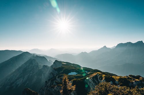 天性, 太陽, 山 的 免費圖庫相片