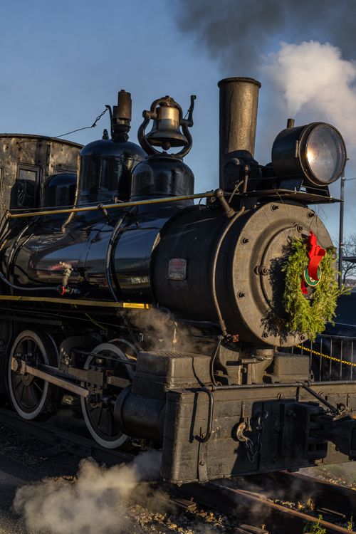 Black Train in Close-up Photography · Free Stock Photo