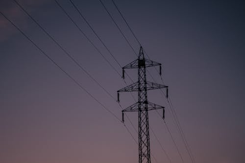 Gratis lagerfoto af distribution, elektricitet, elektrisk tårn Lagerfoto