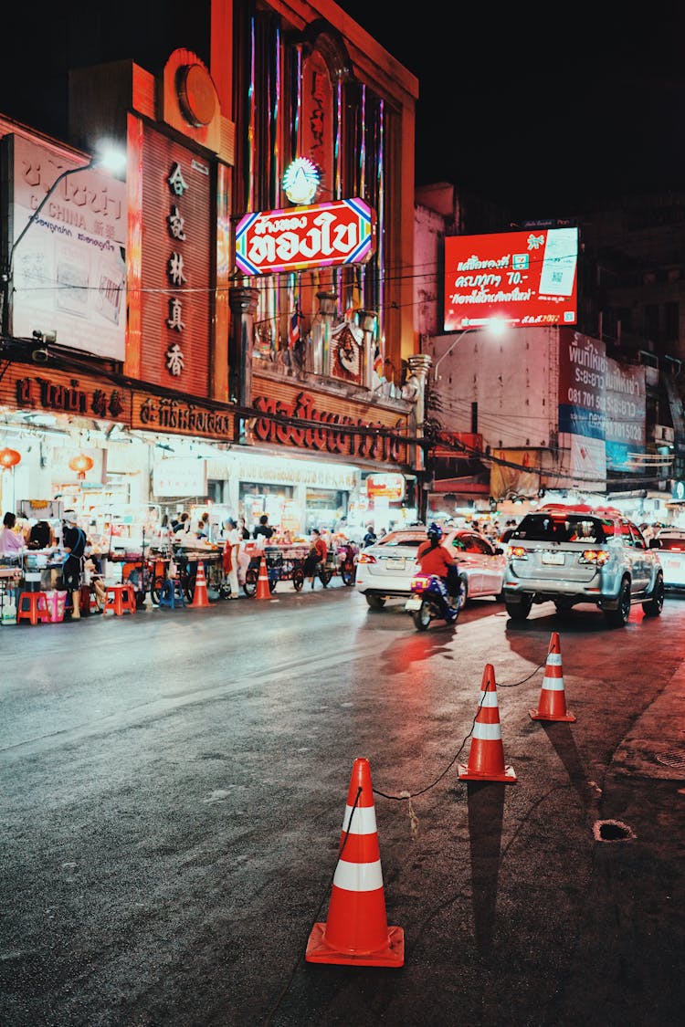 Flea Market During Nighttime 