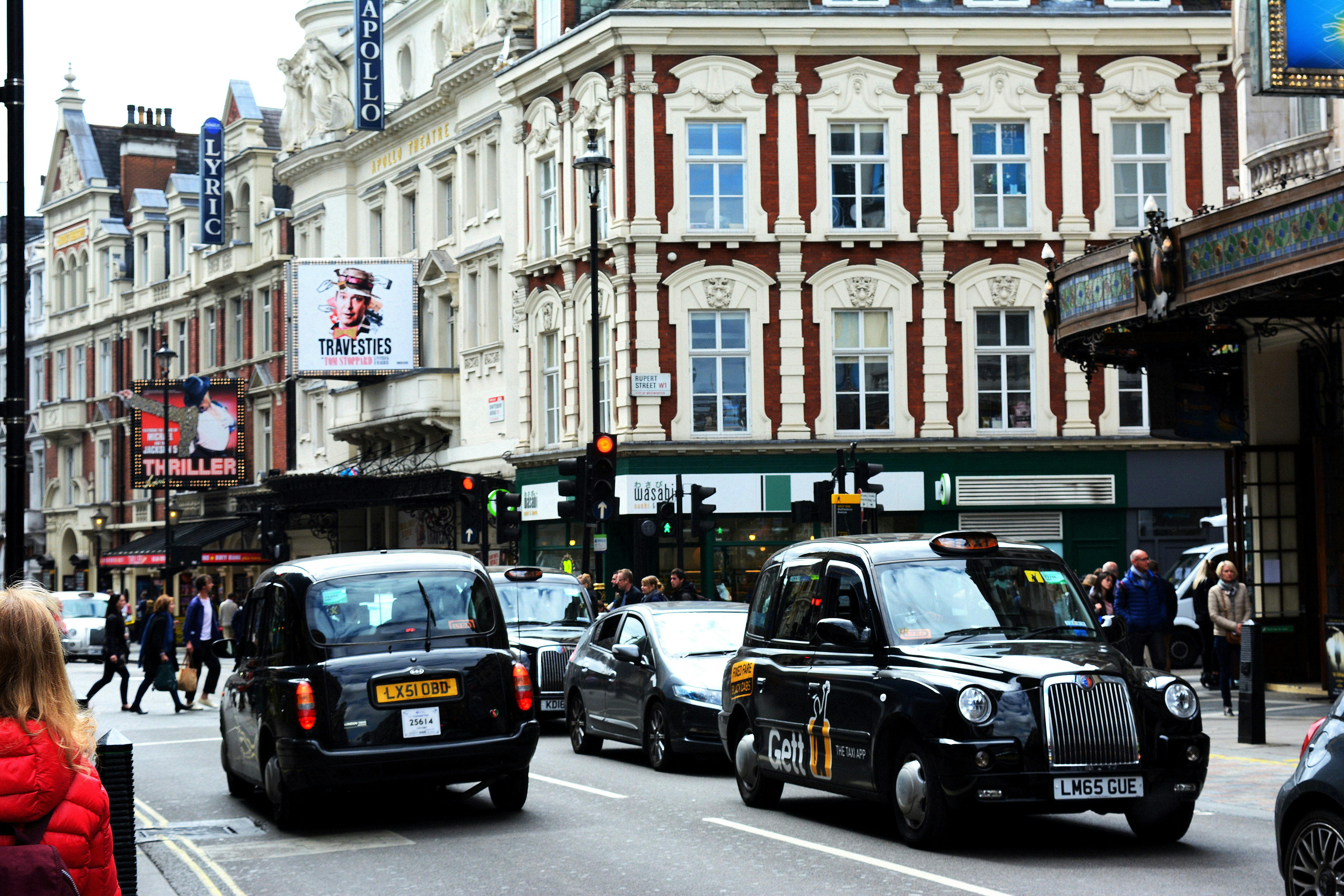 Free stock photo of london, taxi