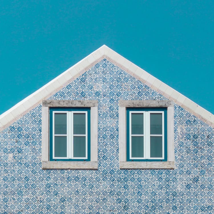 Close-up Of A House With Azulejo Tiles