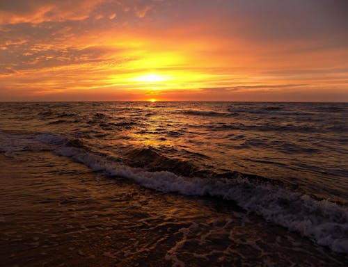 Fotobanka s bezplatnými fotkami na tému exteriéry, kývať, more