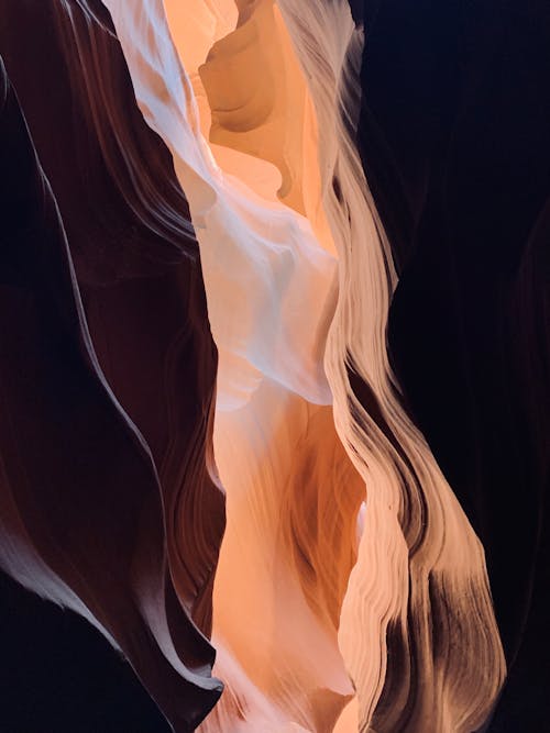 Abstract Image of a Canyon Cave