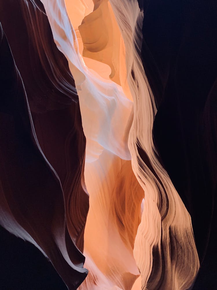 Abstract Image Of A Canyon Cave