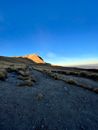 Brown Mountain Under Blue Sky