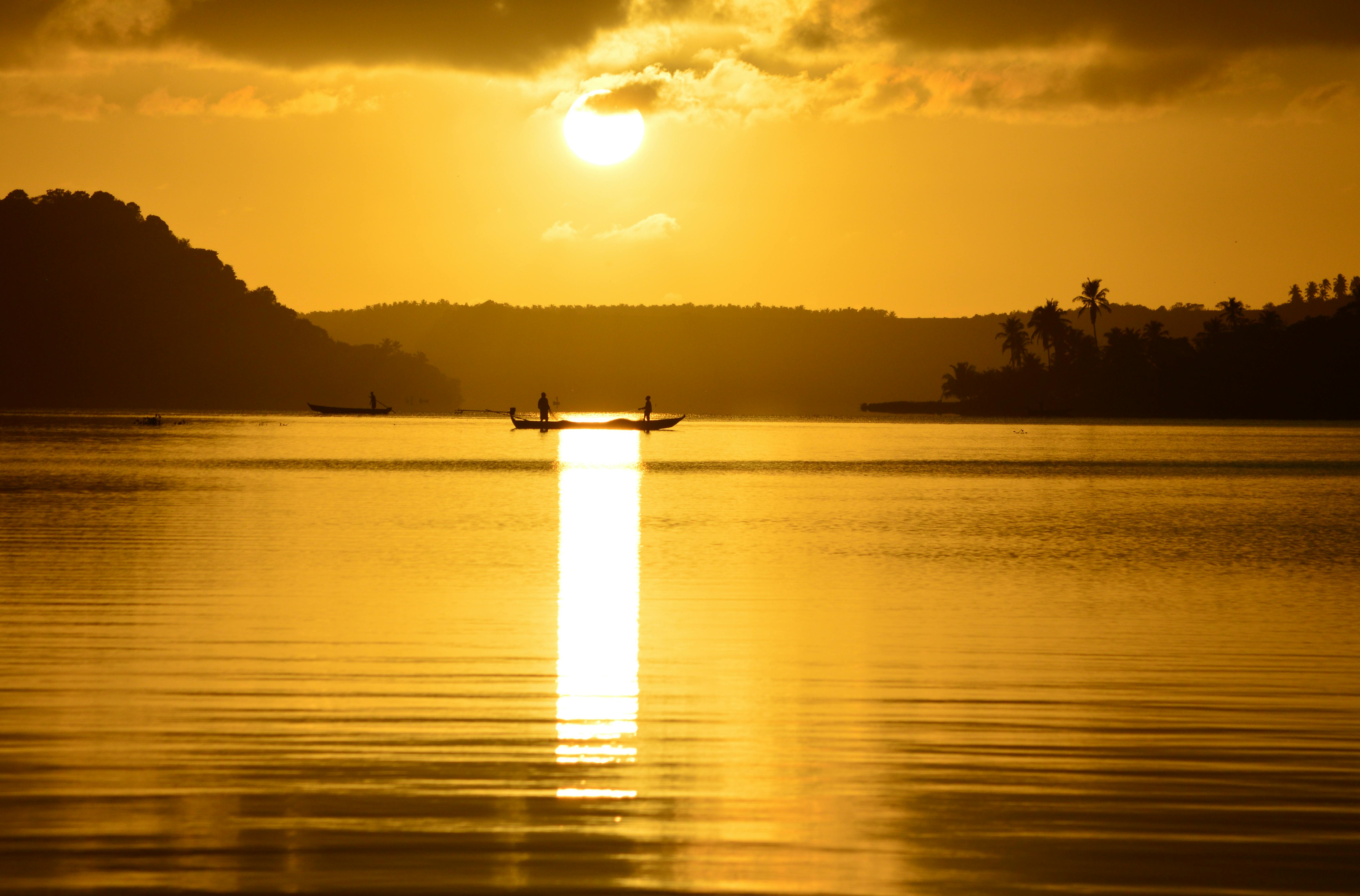 Free stock photo of sunrise colors Stock Photo