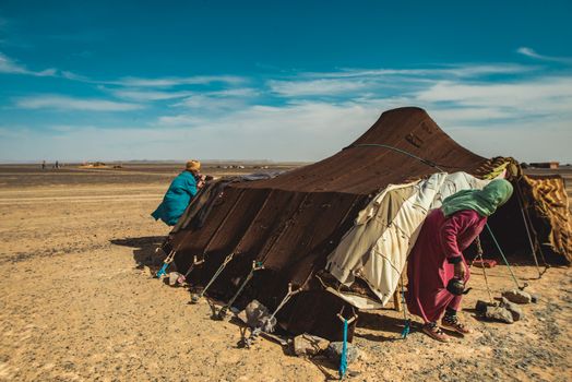 Luxury Berber camp overnight — Sahara — Erg Chebbi