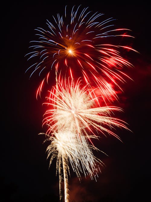 Free Fireworks in the Sky Stock Photo