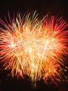 Red and Yellow Fireworks Display during Nighttime