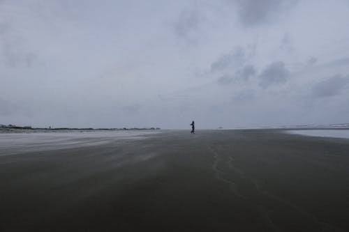 A Person at the Beach