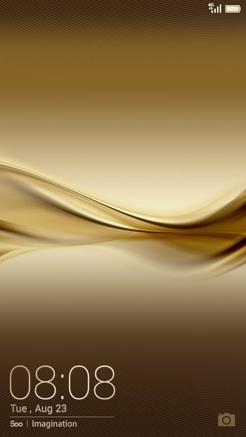Kostnadsfri bild av huawei gold theme