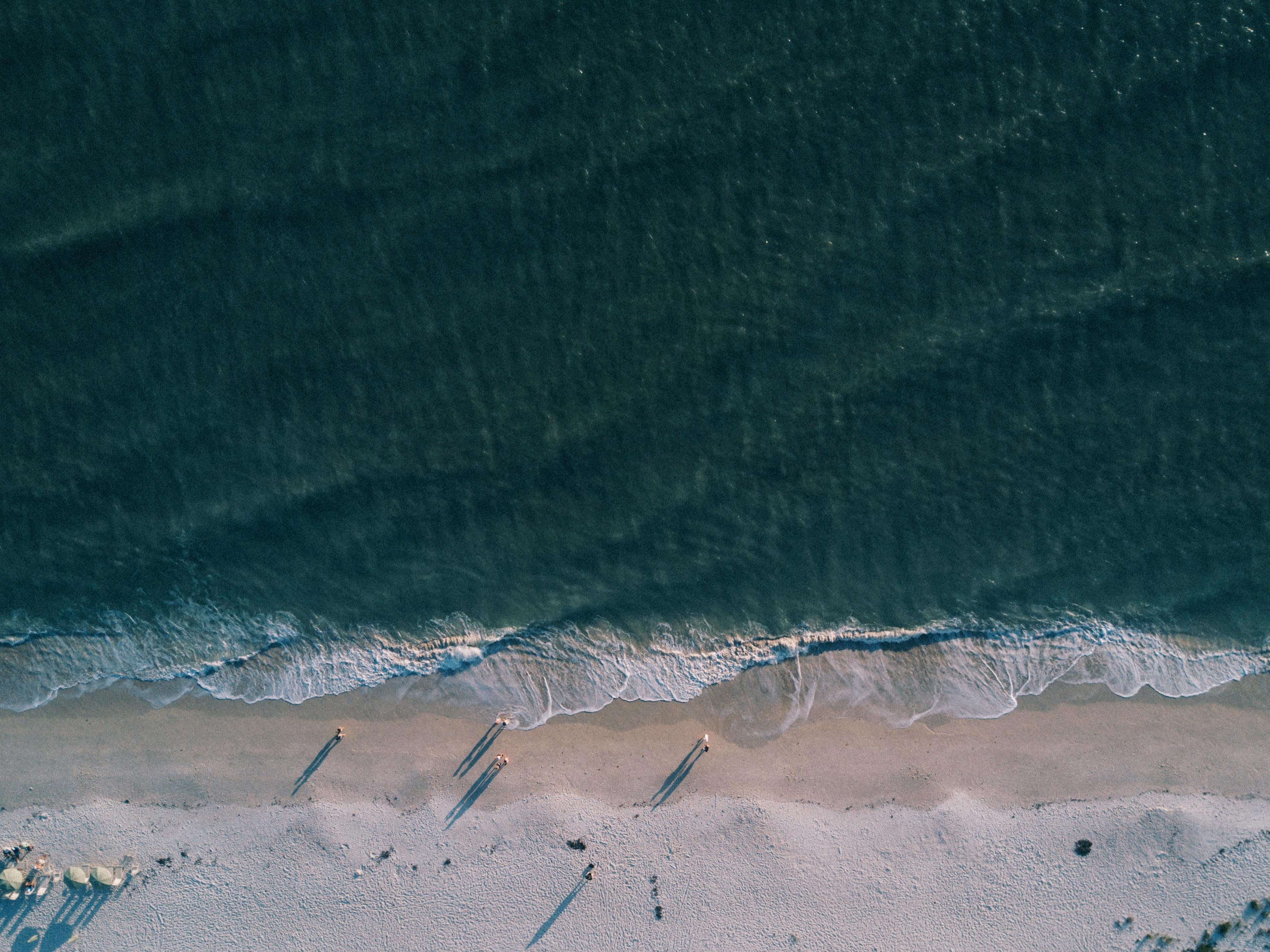 Aerial Photography of Beach · Free Stock Photo