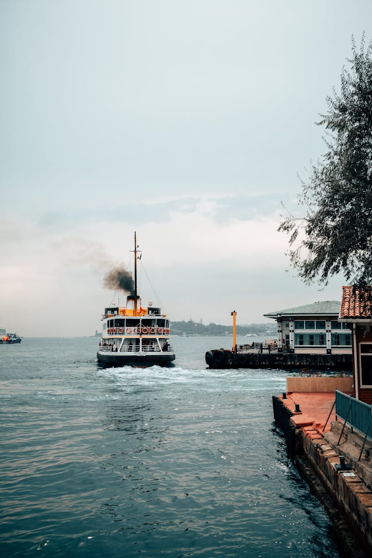 Ship On The Ocean