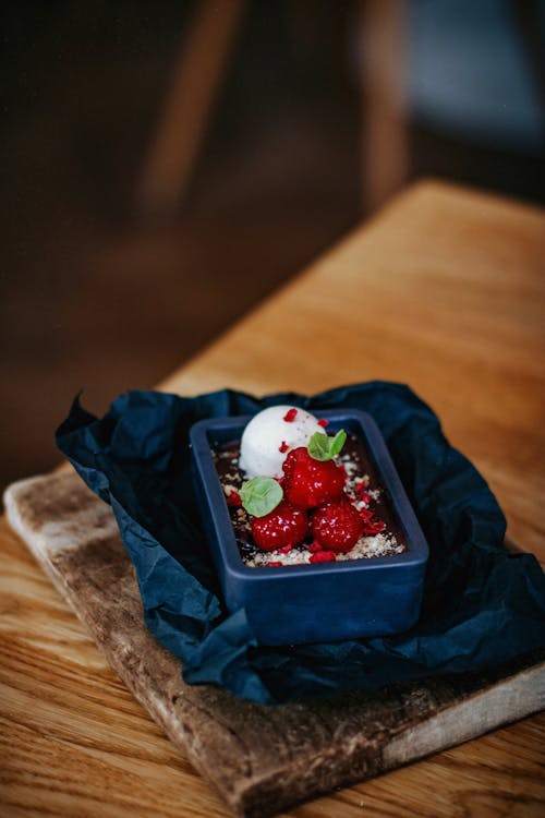 Dessert with Cherries on Top