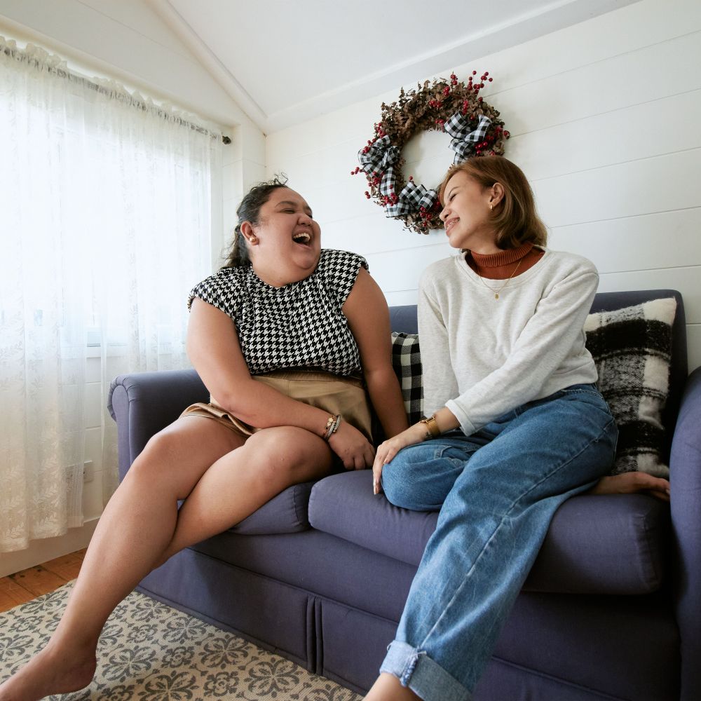 Defford — movers delivering furniture from a van