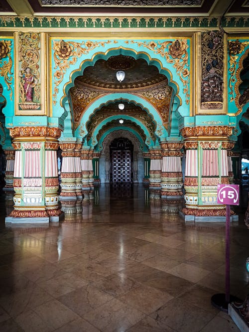 Interior of Mysore Palace