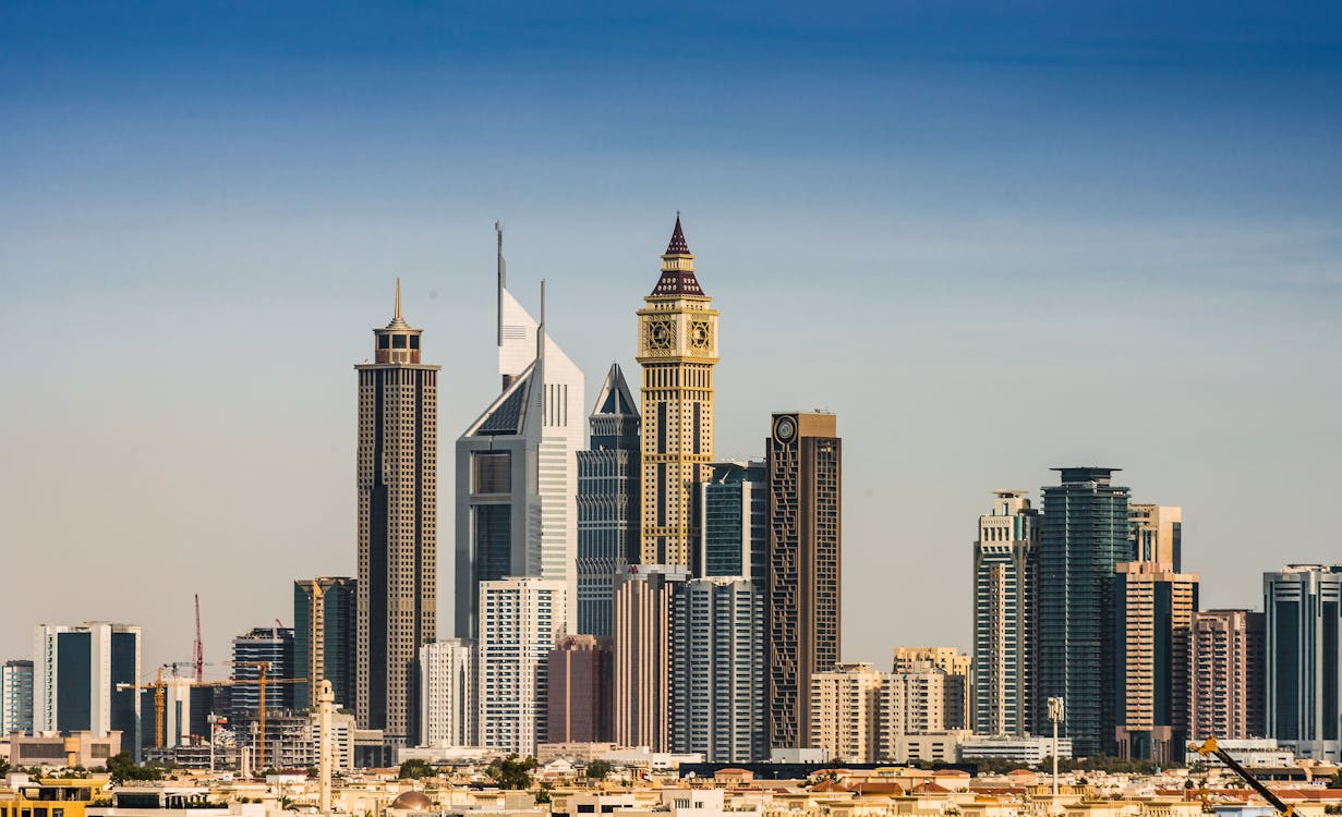 City Skyline in Dubai Emirates