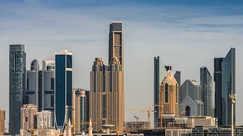 Free Photograph of High-Rise Buildings in a City Stock Photo