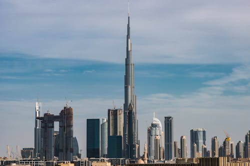 City Skyline Under Blue Sky